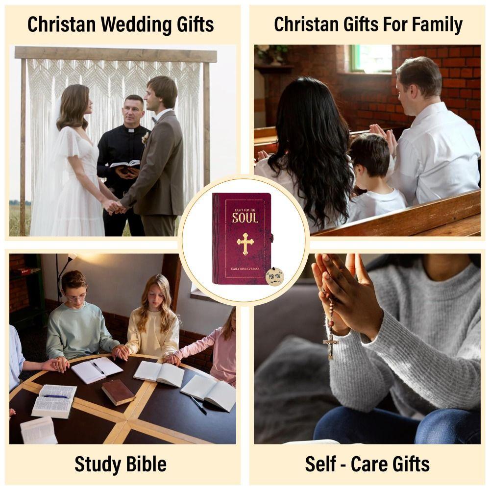 150 Cards Set Bible Verse Cards Handmade Bible Study Bible Verses Box Daily Inspiration Wooden Storage Church Events