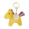 Portachiavi Ciondolo Forma di Cavallo Cartone Animato Portachiavi Portacarte Controllo Accessi Pelle Sintetica Borsa