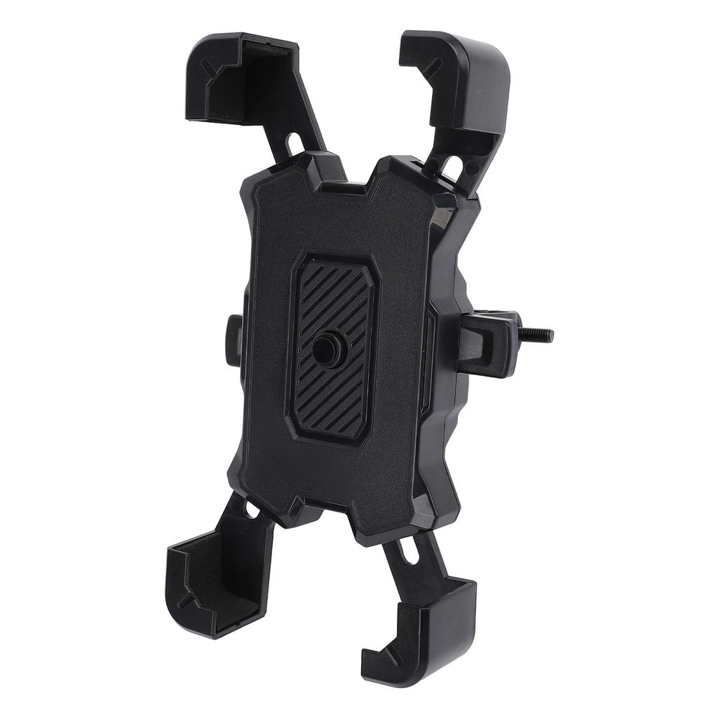 Phone Mount Locking 360 degrees Rotatable Aluminum Alloy Shock Absorbing Phone Holder for Electric Motorcycle Bike