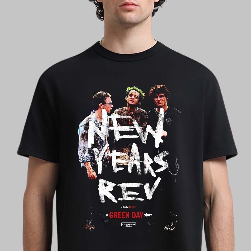 Green Day New Years Rev Movie A Green Day Story Unisex T-Shirt All Size S-4XL XXL