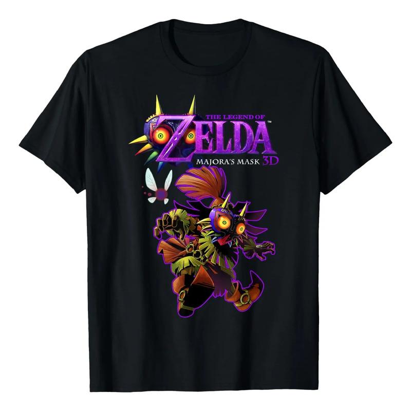 Camiseta Con Logo De Legend Of Zelda Majoras Mask Skull Kid S разноцветный