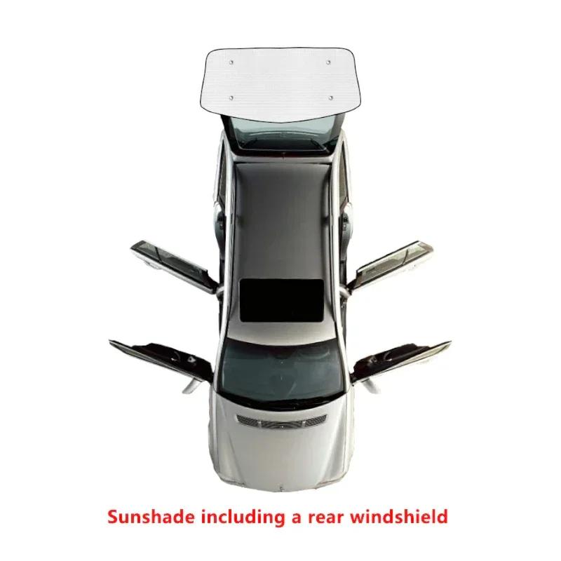For Volvo XC60 MK2 2018~2024 Car Sunshades Full Coverage Windshield Sun Visor Curta Rear Side Window Anti-UV Pads Accessories