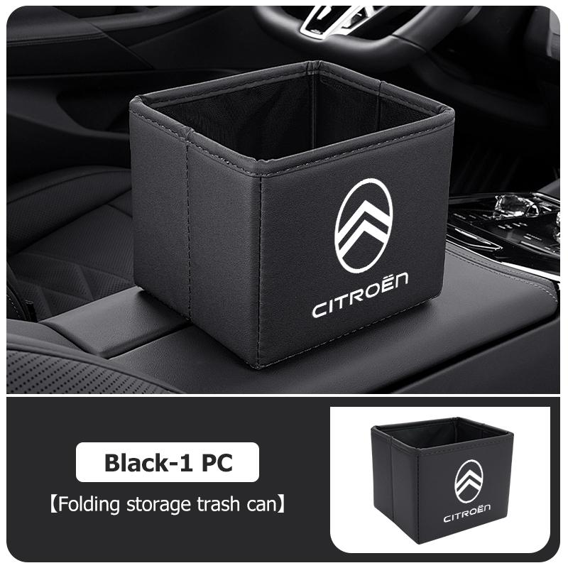 Foldable Car Storage Box Snack Toy Basket Dirty Clothes Basket For Citroen C4 C3 C5 C1 C2 C6 VTS C4L DS3 DS4 DS5 Grand Berlingo aik256