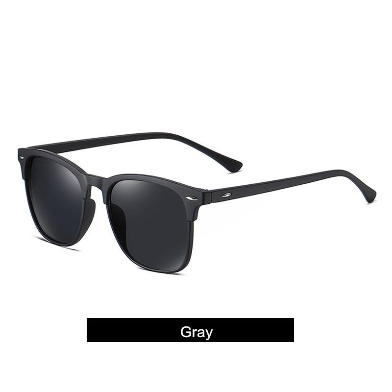 Nuevas gafas de sol polarizadas clásicas vintage para hombre, gafas de sol antirreflejos con espejo para hombre, gafas de sol para exteriores, gafas de moda Uv400
