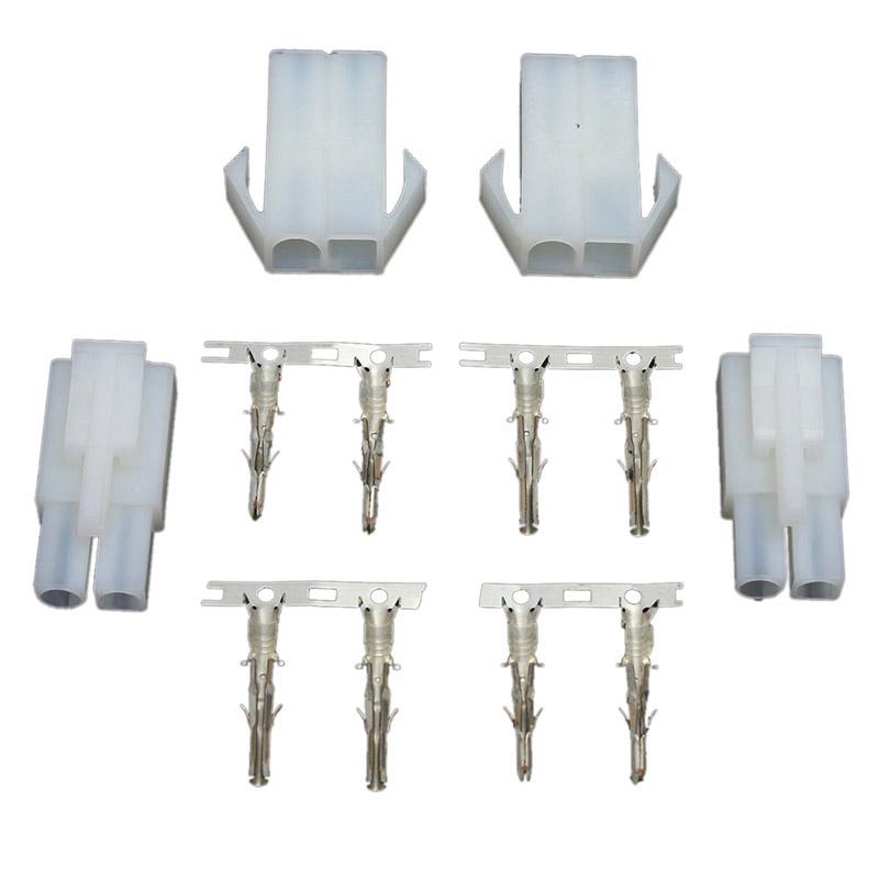 Premium Motorcycle Battery Charger Connector with Male Female 2 Way Pin