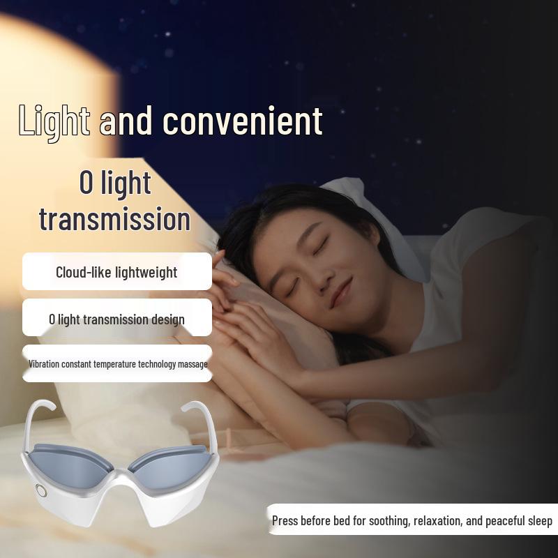 Grenzüberschreitender elektrischer Augenmassagegerät: Beheiztes Mikro-Vibrations-Augenpflege- und Schutzgerät