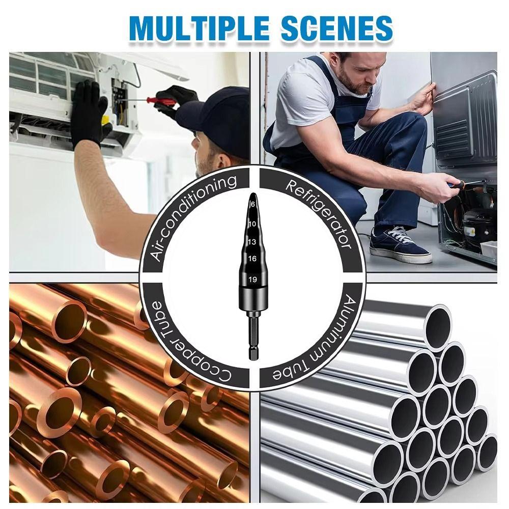 Cu Mâner Hexagonal Expansoare Țevi Cupru Instrumente de Debavurare HVAC Întreținere Aer Condiționat