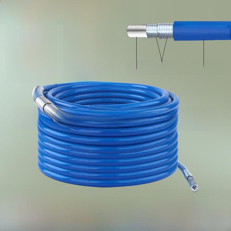 Hochdruck-Latex-Farbspritzschlauch – Nylondraht für Airless-Spritzgeräte