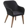 Ensemble de jardin - MAISON EXCLUSIVE - Ensemble 5 pcs - Table acacia massif - Chaises résine tressée - Coussins amovibles