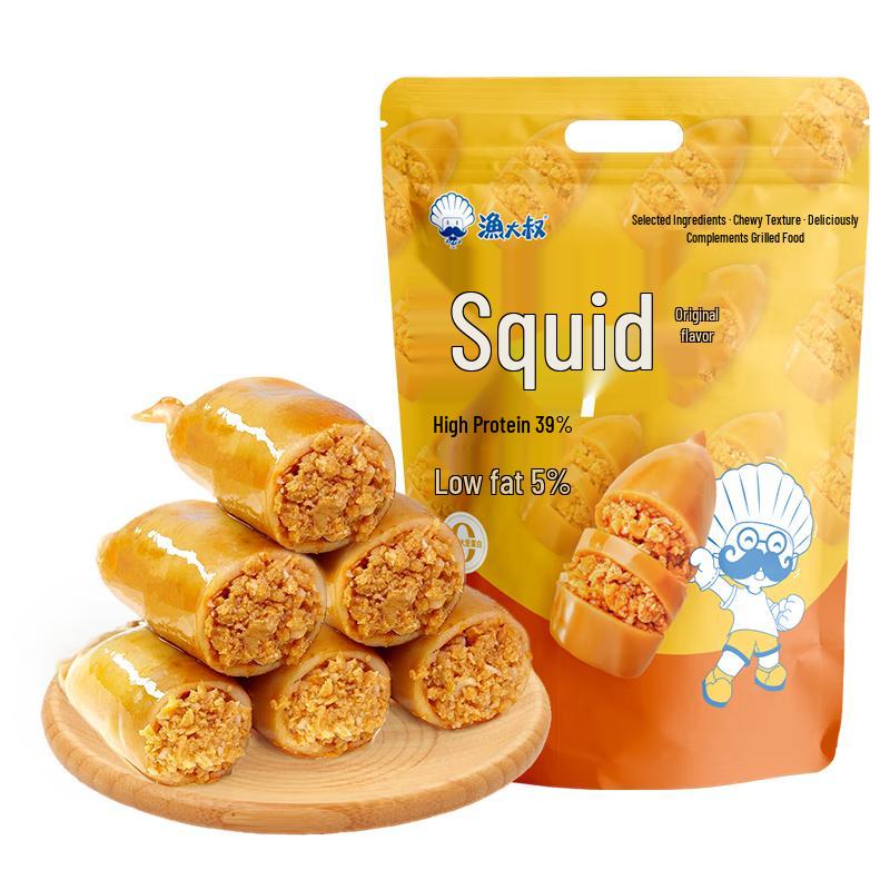Yudashu Low-Fat High-Protein Squid Snacks