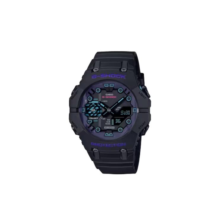 

CASIO Men Liquid Crystal/Analog Dual Display Series Black Watch GA-B001CBR-1AJF Black Dial