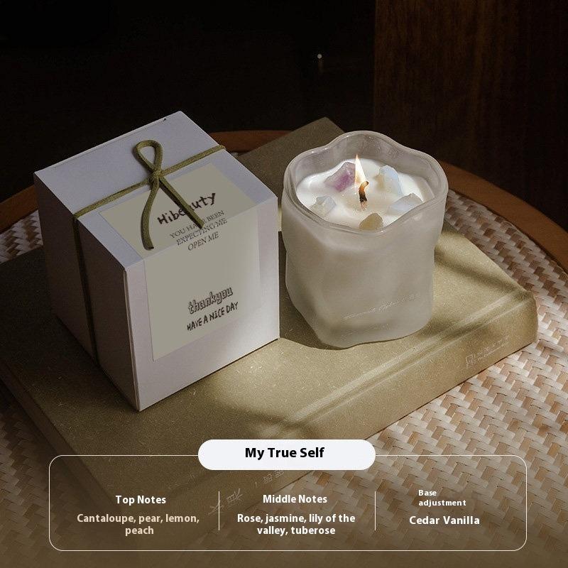 Duftkerzen halten lange Schlafzimmer Tischplatte Kleine Verzierungen Kleine Geschenke