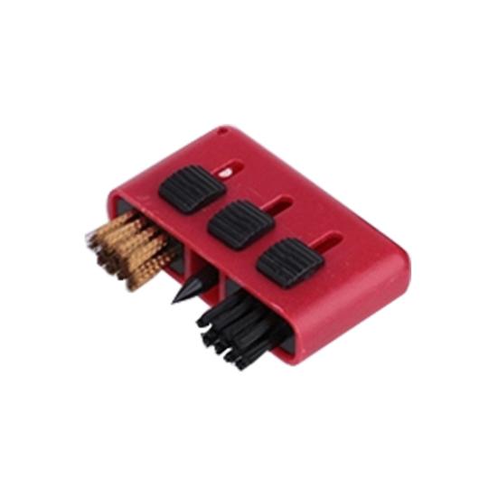 Mini Golf Club Brush 3 In 1 Debris Removal Pocket Sized Putter Wedge