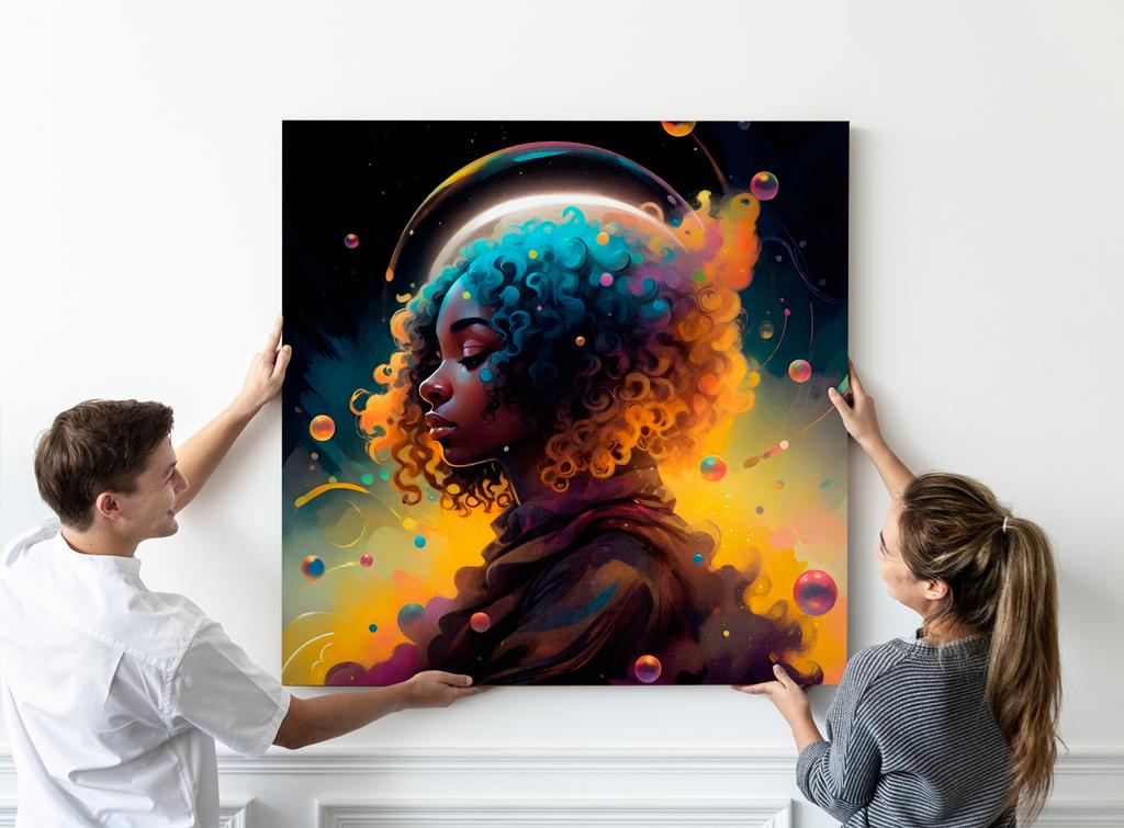 Abstract Fantasy Canvas Print