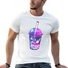 Galaxy Boba Tea T-Shirt Mens Graphic T Shirts T Shirts Cotton 100% Man T Shirt Heavy Cotton T-s