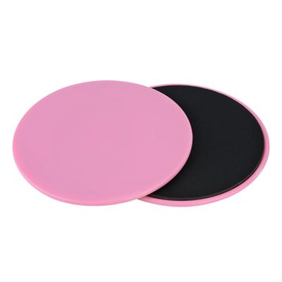2 pezzi Esercizio Scivolamento Disco di scorrimento Fitness Core Slider Sport Allenamento completo del corpo (rosa)