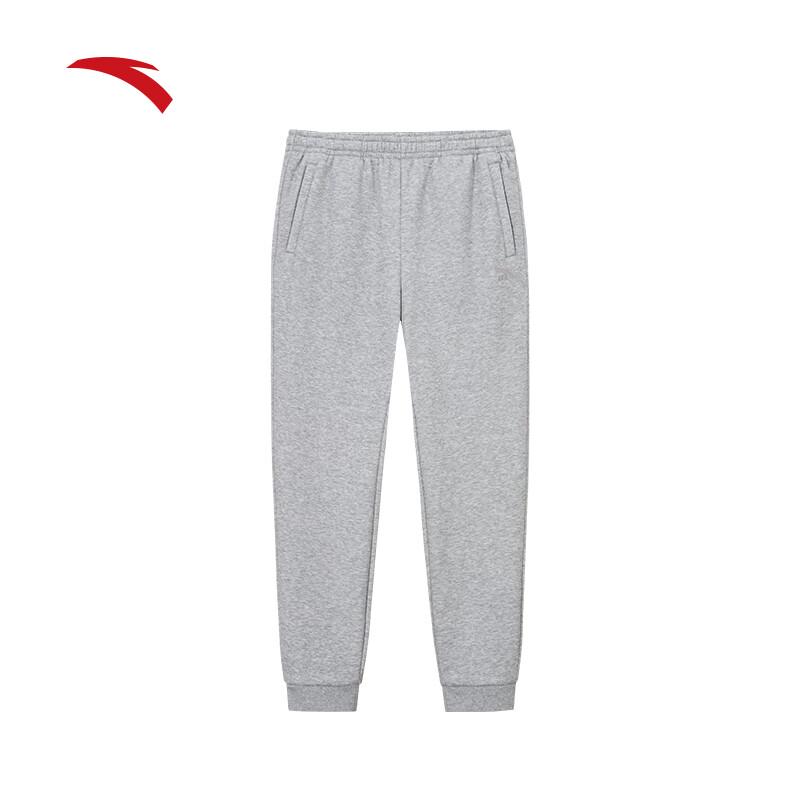 Anta Men's Fleece-Lined Winter Sweatpants