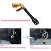 Truck Air Intake Pipe Air Storage Cylinder Air Intake Pipe Valve Connector Gas Tank Gas Cylinder Set with Adjusting Switch