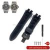 19x28mm Black Blue Red for Roger Dubuis EXCALIBUR Genuine Leather Watch Strap Special Interface Supple Moisture Wicking Design