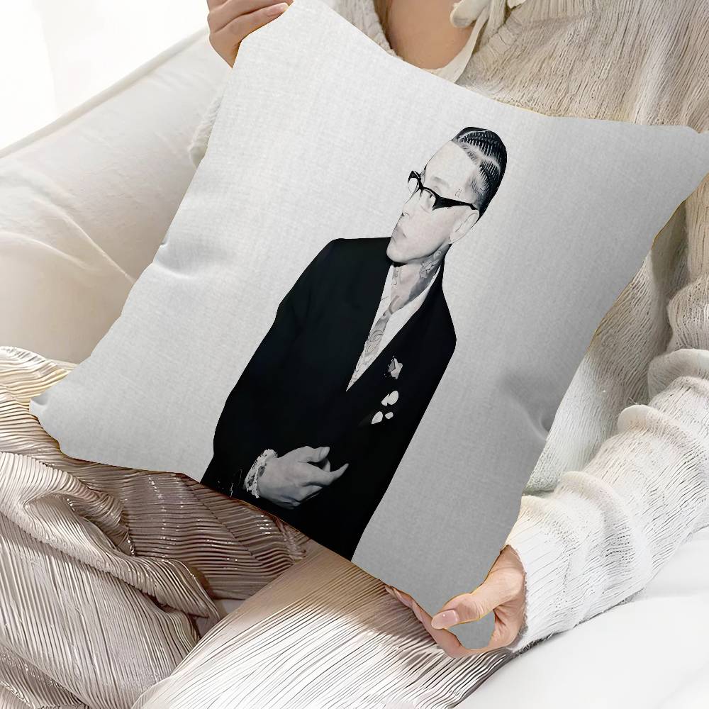 C-Centrals C-Cee Ssinger Rap 45*45Cm Cushion Cover Pillow Cover Decor Pillowcase Home Pillowcase For Couch Pillow