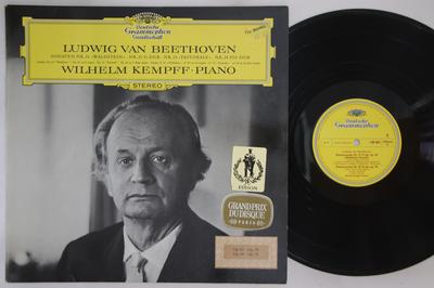 LP Record WILHELM KEMPFF - Beethoven Sonaten Nr. 21 Waldstein  139301 DEUTSCHE GRAMMO 1967 Germany Classical Used