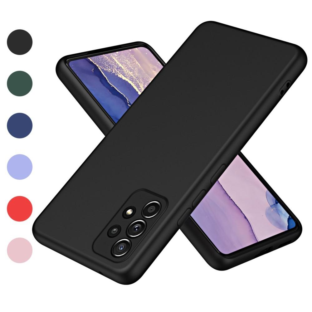 Luxury Phone Case for Samsung A23 5G Smooth Liquid Silicone Fundas For Galaxy A23 5G Camera Protective Back Cover Case