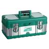 XL Lockable Multifunction Stainless Steel Toolbox for Home & Car