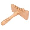 Wooden Gua Sha Tool Portable Rounded Edges Wood Scraping Massage Tool for Cervical Spine Shoulder Whole Body