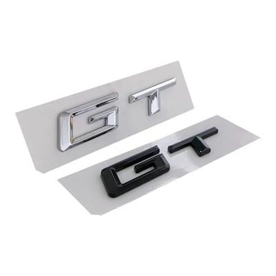 3D ABS Car Trunk Letters GT Emblem Badge Sticker For 3 Series 5 Series GT E36 F07 F34 G32 320d 530 650 Auto Accessories