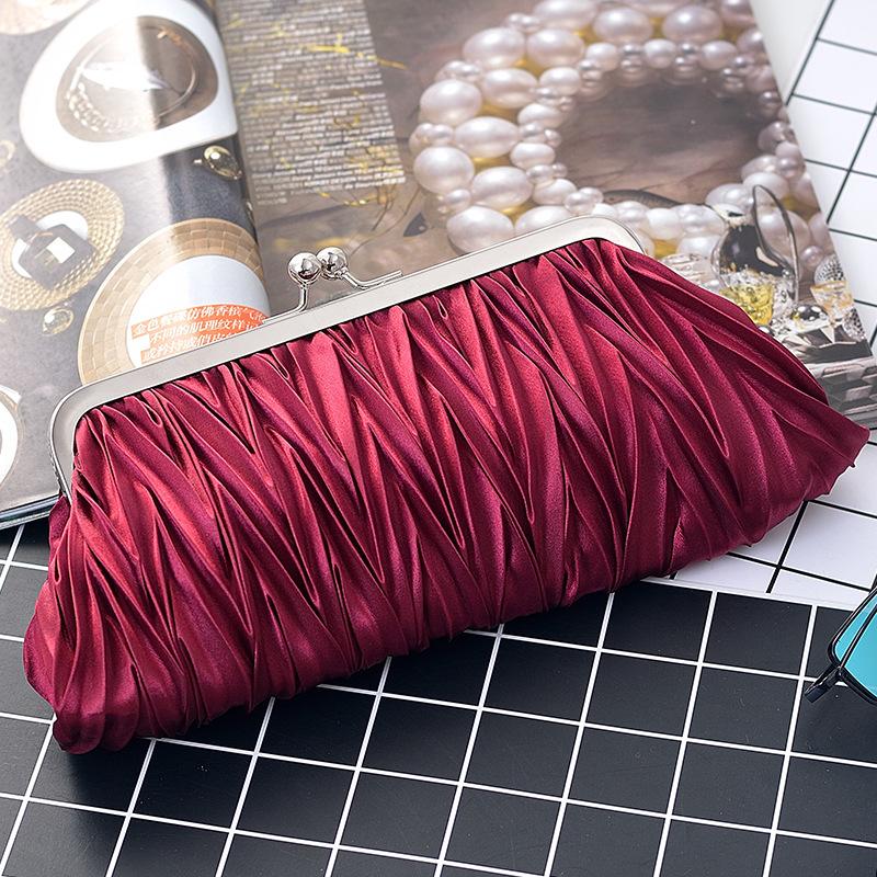 shoulder portable bride bridesmaid wedding dress bag clutch bag dress bag