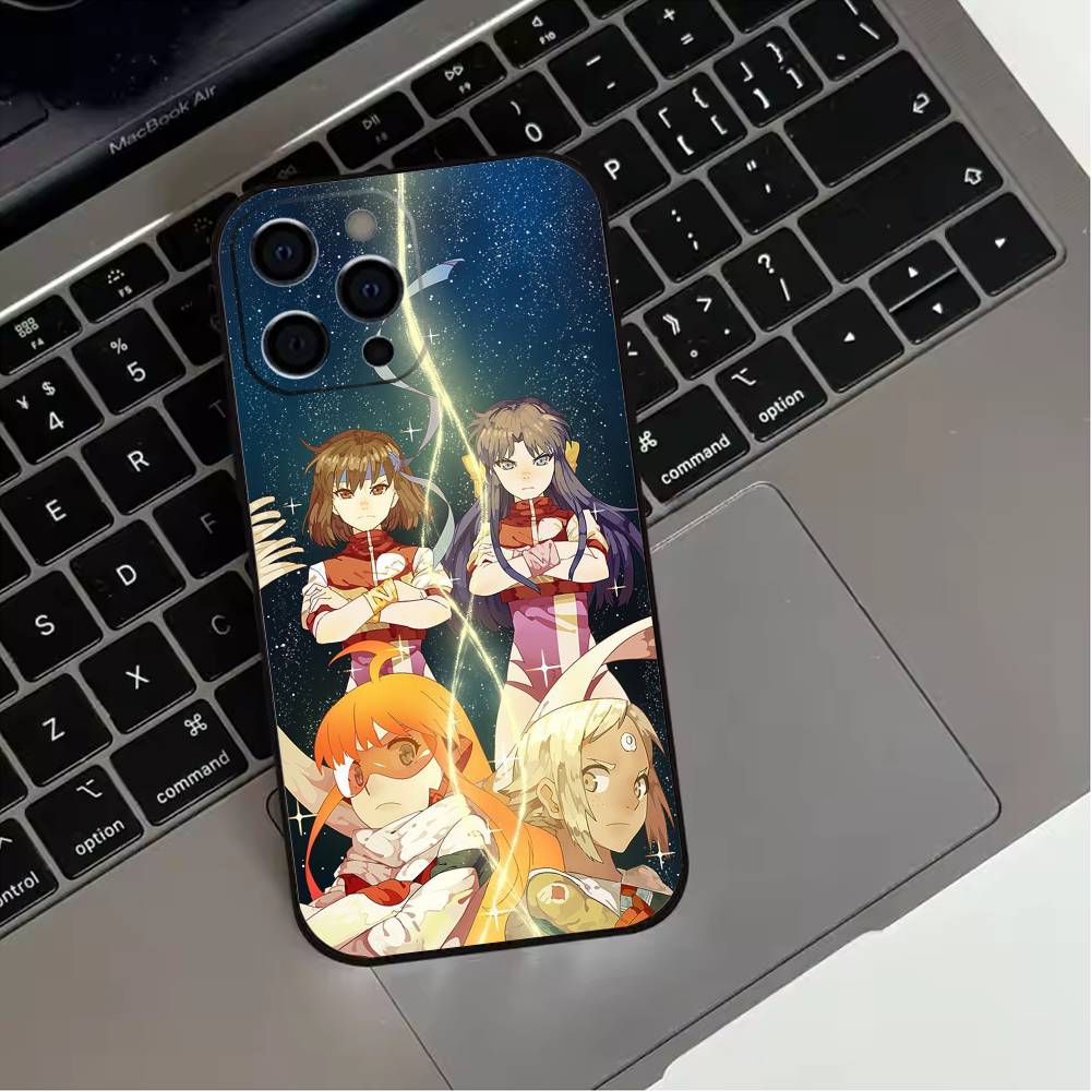 Diebuster Gunbuster  Phone Case For iPhone 17,16,15,14,13,12,11 Plus,Pro Max,XS,Soft Silicone Black Cover