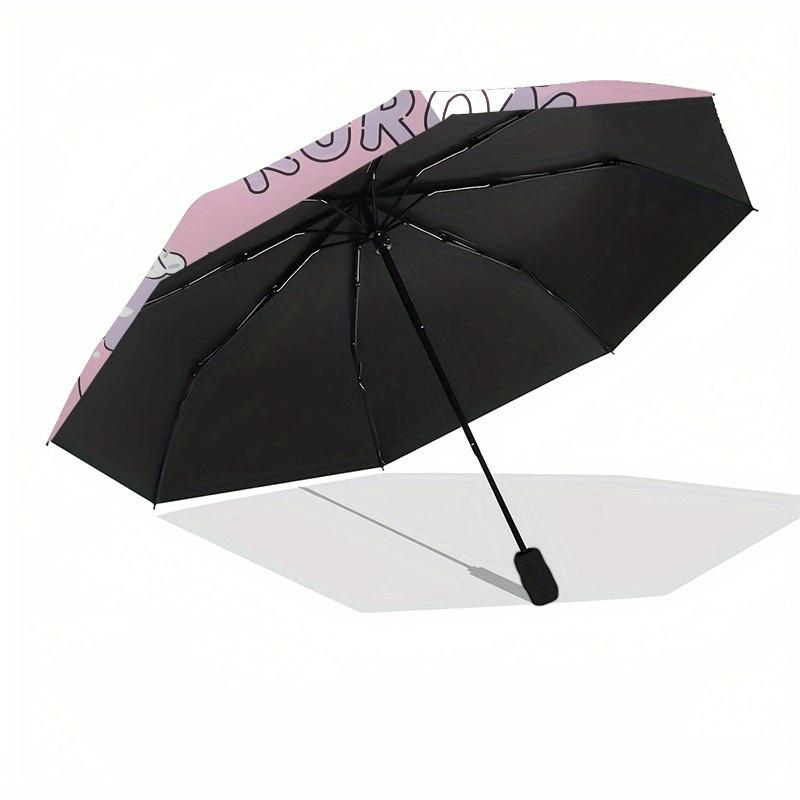 1pc Kuromi Always in Style Umbrella with Plastic Handle,Suitable for All Seasons Home Travel Outdoor UmbrellaSanlio316