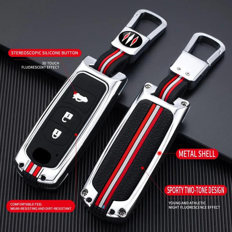 Zinc Alloy Car Key Cover Case Protective Shell for Mazda 2 3 5 6 Demio CX-3 CX-4 CX-5 CX-7 CX8 MX5 Axela Atenza 2019 Accessories