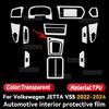 For VOLKSWAGEN JETTA VS5   2024 Panel Dashboard Navigation Automotive Interior Protective Film TPU Anti-Scratch