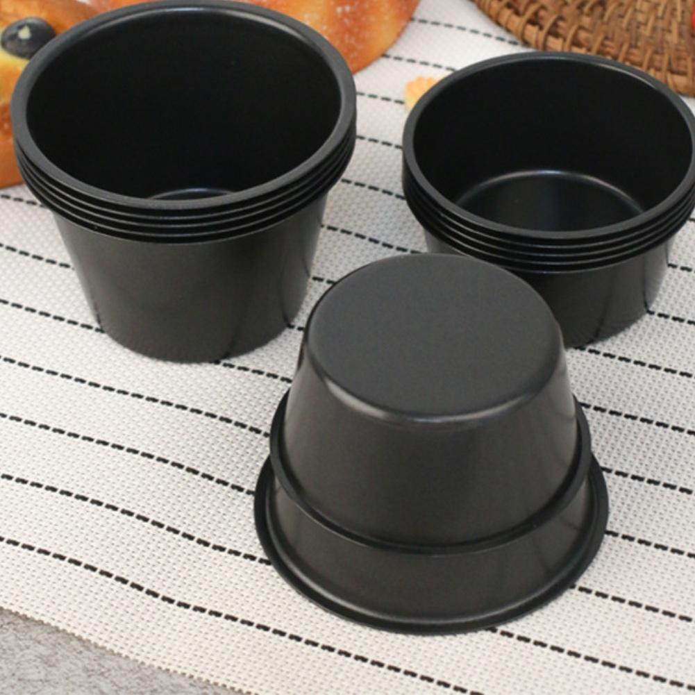 Compact Design Muffin Pan Shaped Pudding Cup Easy Release