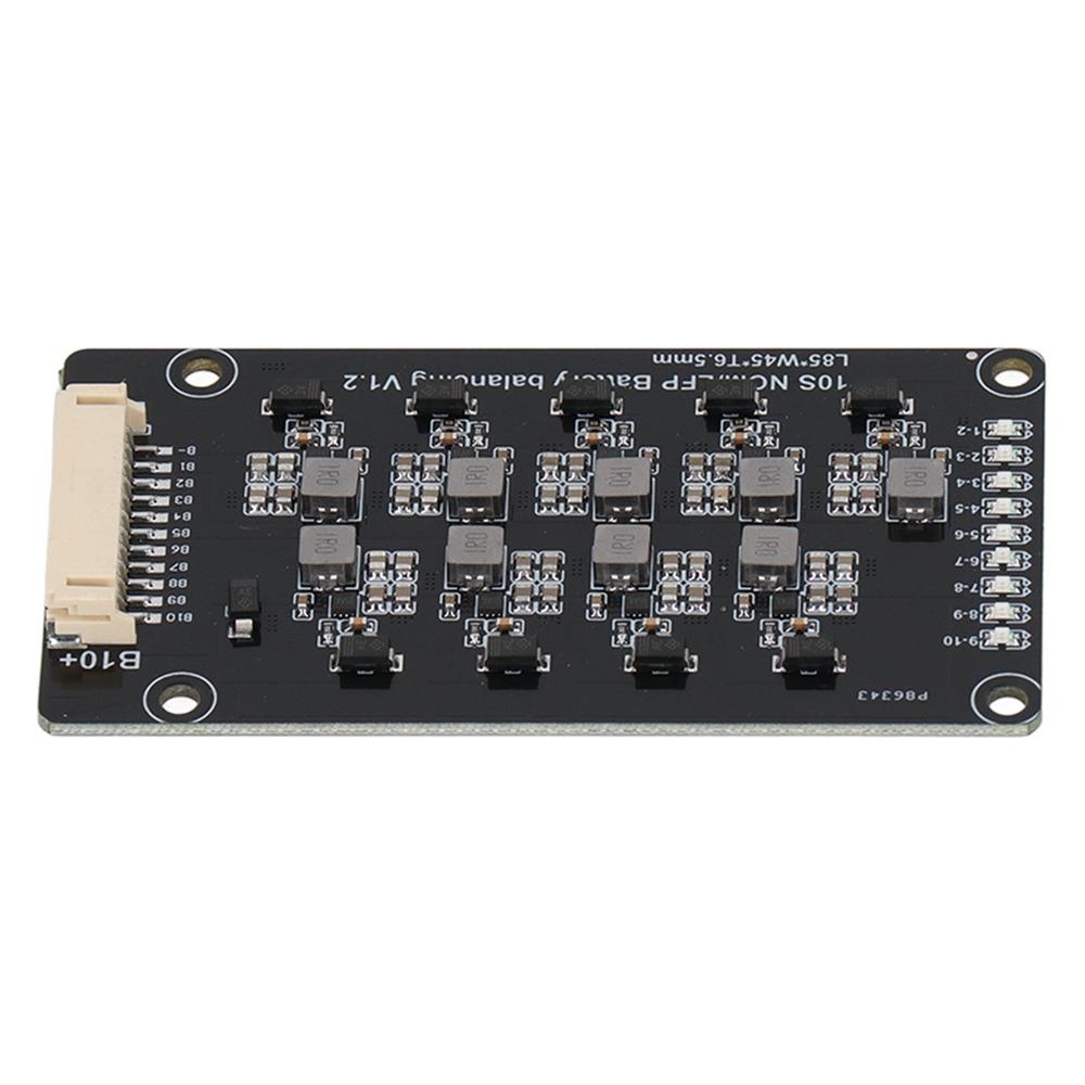 Inductive 10S Battery Balancer 1.2A Adjacent Equalization Battery Active Equalizer with Cable Automatic