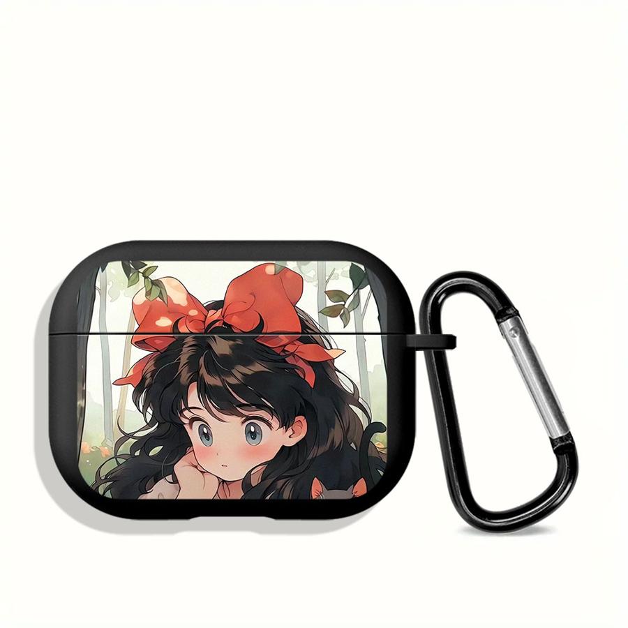 Cartoon Pretty Girl Earphone Cases Cover Case For Airpods Pro2 3 4 Pro3 Pro 1 2 Airpods Pro