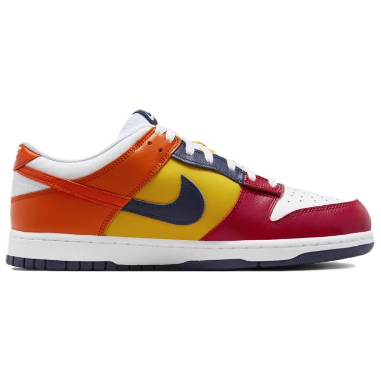 Nike Dunk Low Japan QS What The 2024 Sneakers Unisexe Multicolore Bleu Nuit Maïs Varsity IB2051-400