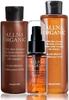 Set di cura idratante biologico comprensivo di tonico emulsione siero (200ml 150ml 47ml). skincare adatto sia a donne che uomini formulato per pelle secca alta idratazione C è