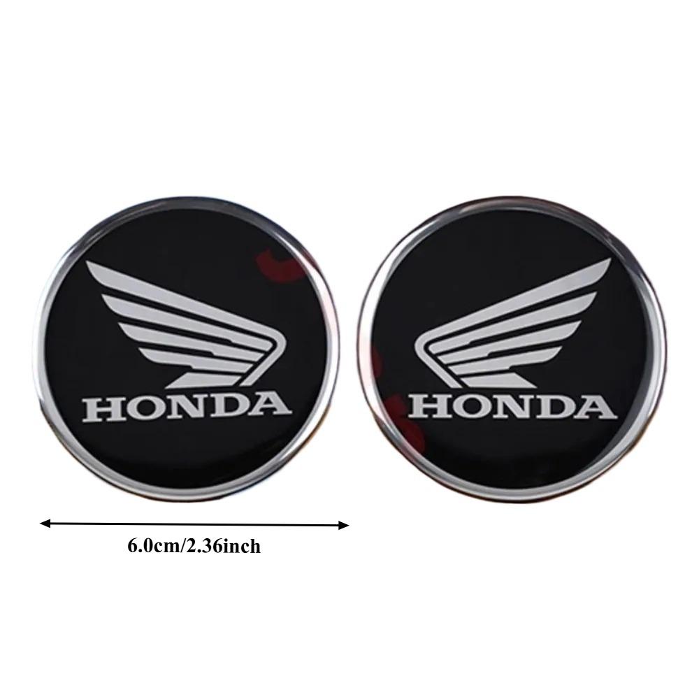 3D Flying Wing Rubber Round Label Set Motorcycle Decoration and Modification Accessories Honda StickersPCX125PCX160CBRCBR650R