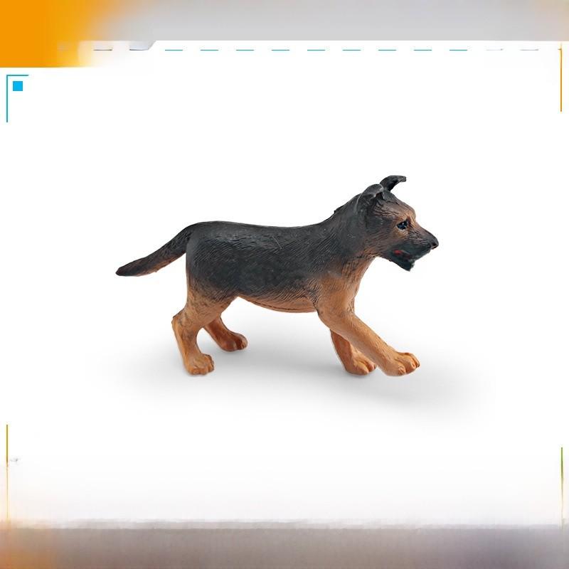 Corgi Pvc Dog Figure For Children Learning Playroom Decor With Durable Material