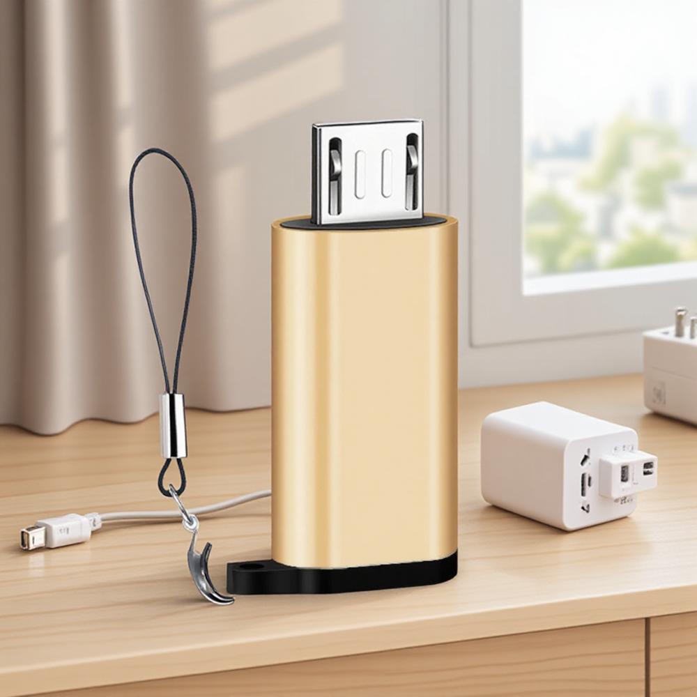 Type C To Micro USB Adapter Converter Type C Female To Micro USB Male Charge Data Sync Compatible Mobile Accessory