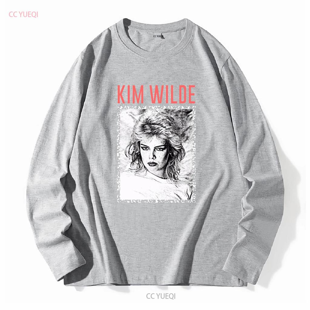 Heißes 80er Jahre Kim Wilde Für Fans S 234xl T-Shirt An1060 Vintage Gewaschen Vielseitig Bequem Leicht Designer Kleidung Atmungsaktiv