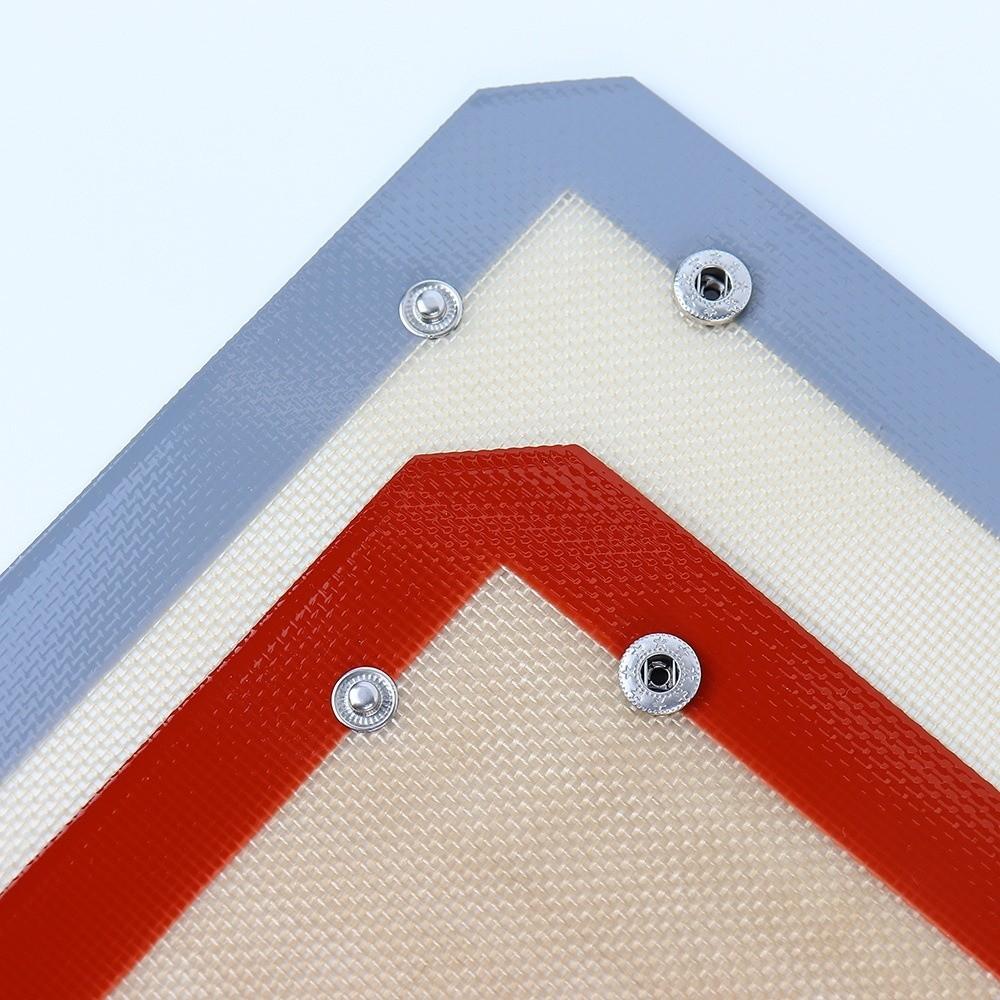 Silikonowa Blacha do Piekarnika Nieprzywierająca Wielokrotnego Użytku Mata do Pieczenia Makaroników i Ptysiów Zatrzaskiwana Mata do Pieczenia Ciasto