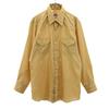 70s Made In USA Vintage Striped Long Sleeve Western Shirt 17-35 Men's Used
