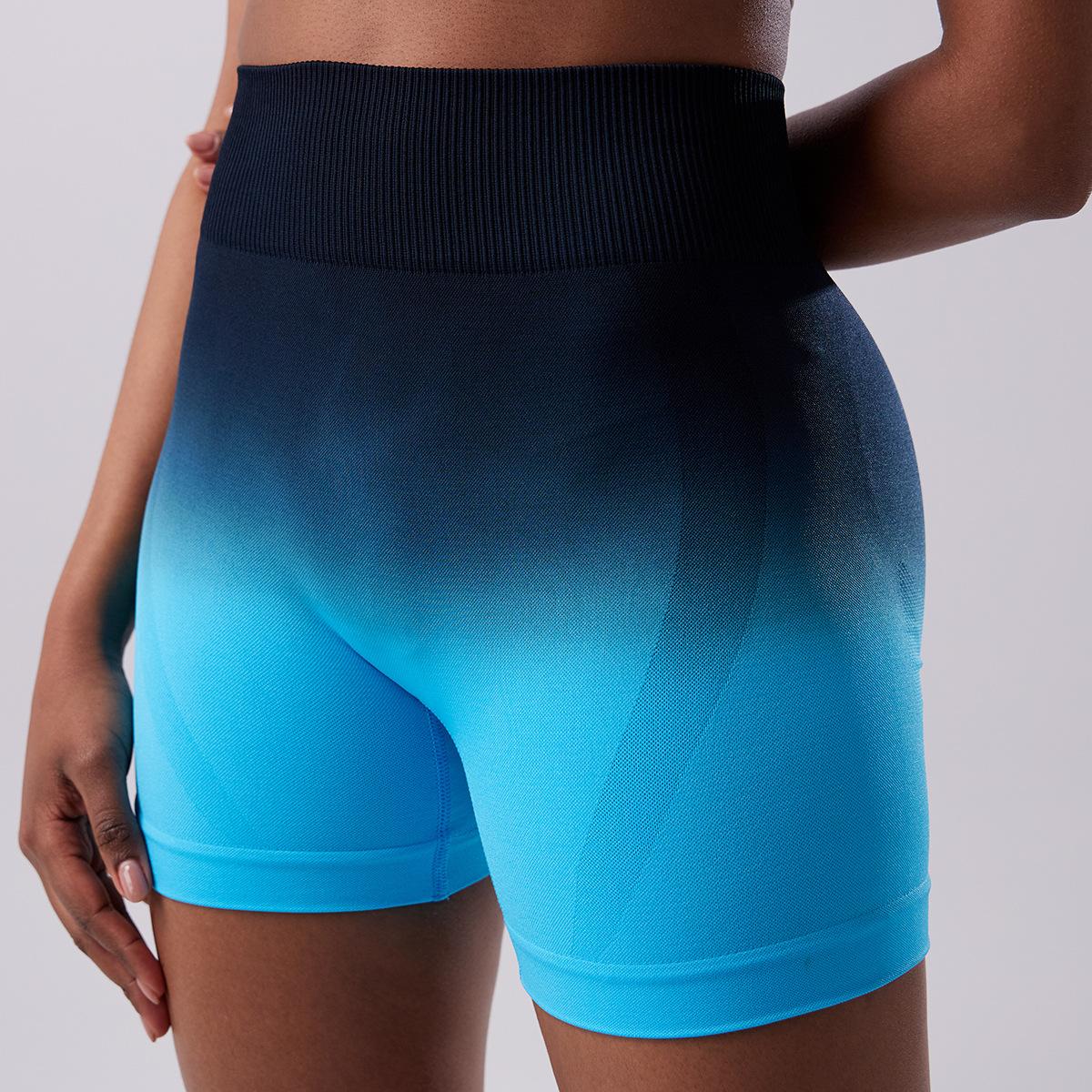 

Sports shorts gradual change yoga hip lift abdomen tight outdoor sports running fitness pants women L