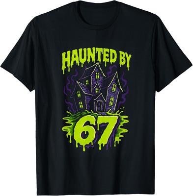 67 Meme Parents Halloween Costume Brain Rot 6-7 Six Seven T-Shirt