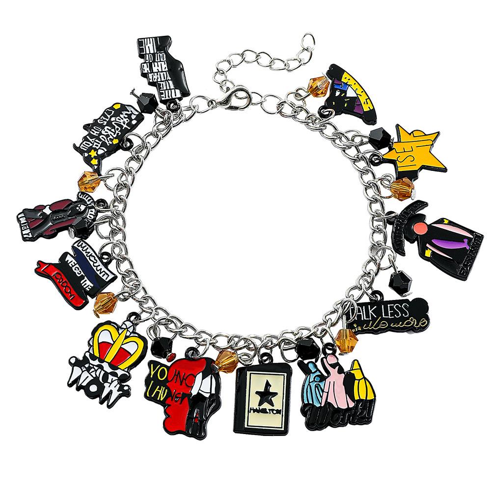 Halloween Anime Cartoon Theme Adjustable Superhero Character Bracelet Accessory