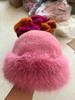 Women’s Winter Faux Mink Fur Fisherman Hat - Warm, Thick, Cold-Proof Mongolian Wool Hat