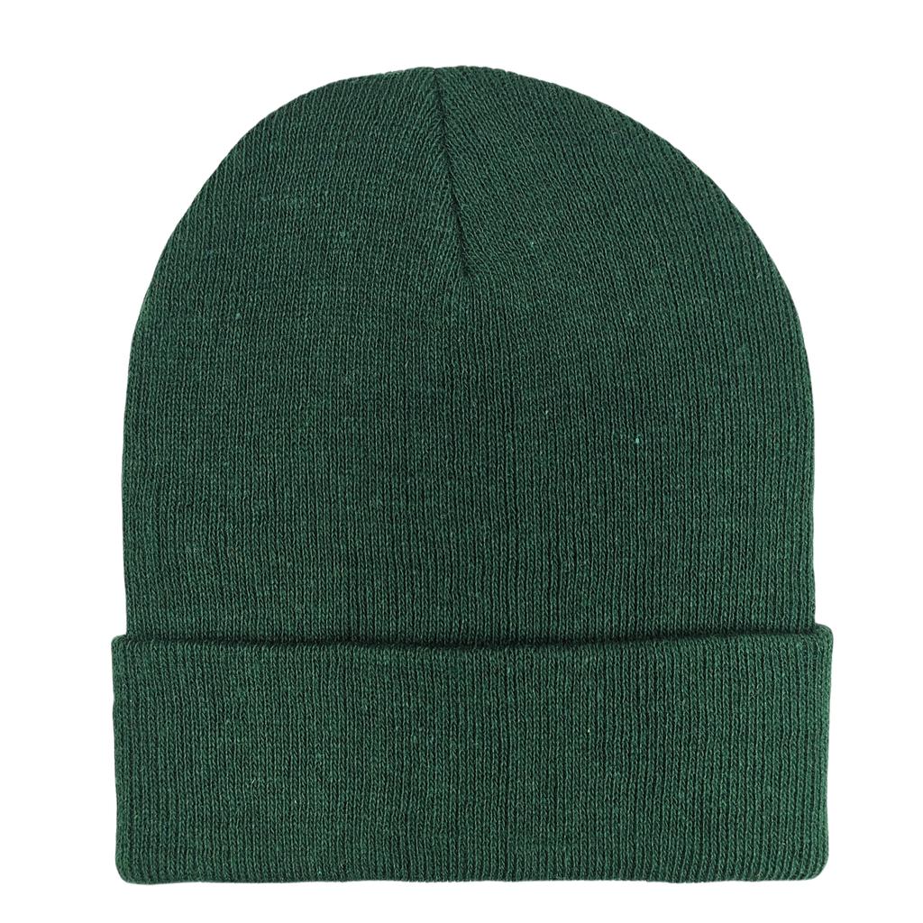 Custom Plain Knit Beanie Soft Winter Hat with 58 Colors Ready Stock Embroidery Logo